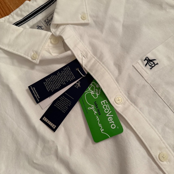 Penguin Men’s Button Down Shirt - Picture 4 of 9